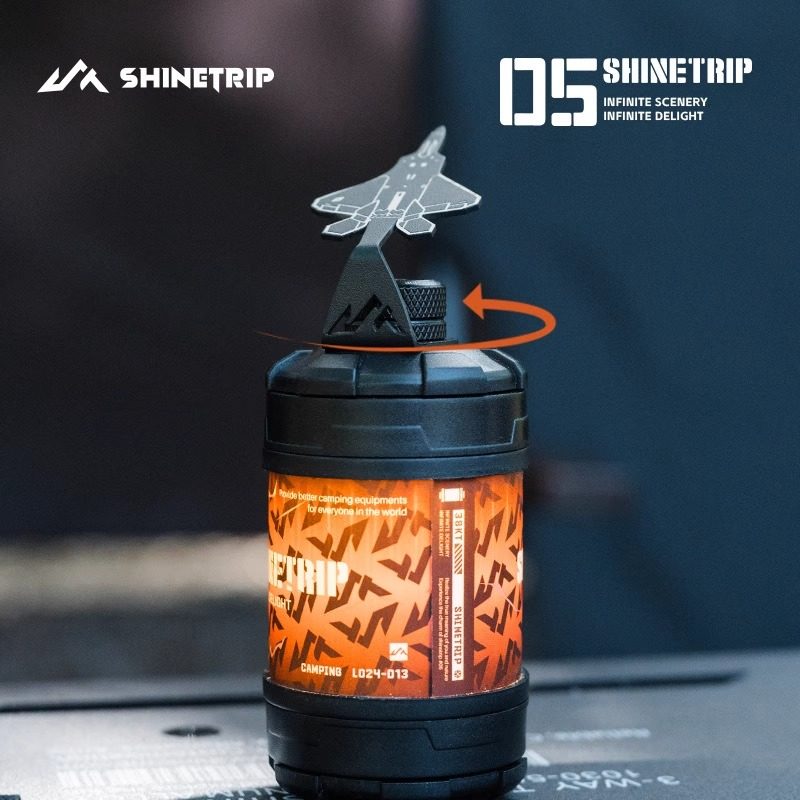 ShineTrip山趣戶外05系列19燈啟航標露營氛圍裝飾燈手搖旋轉配件 - 图0
