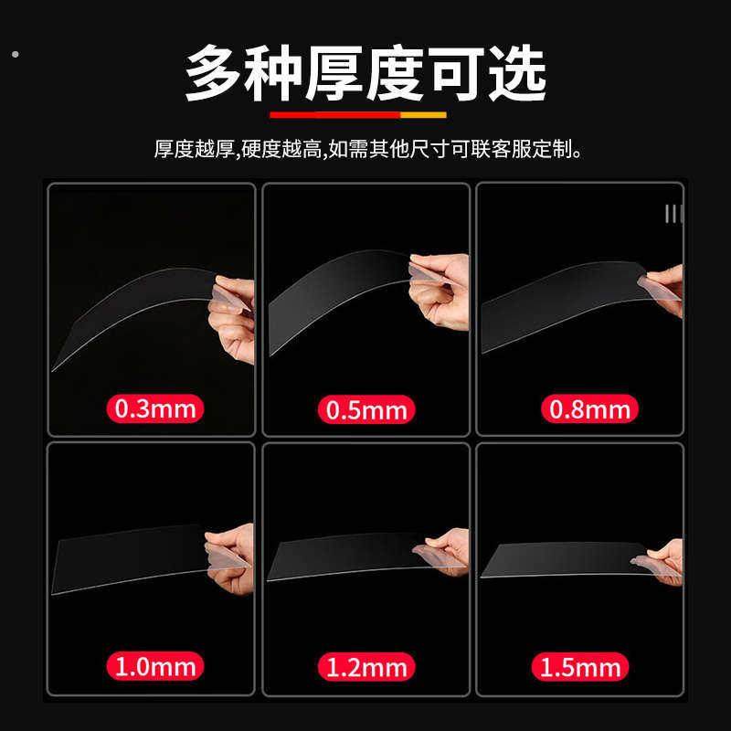 PVC服装模板用0.3透明板耗材缝纫样衣板塑料片pet硬塑板制衣扫粉,淘宝优惠券,粉丝福利购,淘宝优惠卷