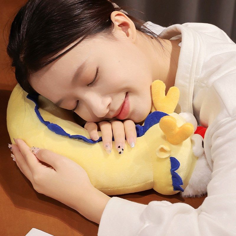 龙年室护颈枕u型枕午睡车载脖子靠枕旅行便携颈椎枕睡觉,淘宝优惠券,粉丝福利购,淘宝优惠卷