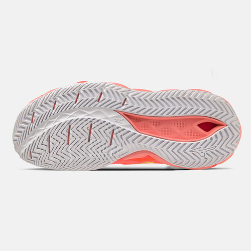 美津浓网球鞋女款WAVE ENFORCE 巨齿鲨专业减震耐磨运动训练鞋 - 图3