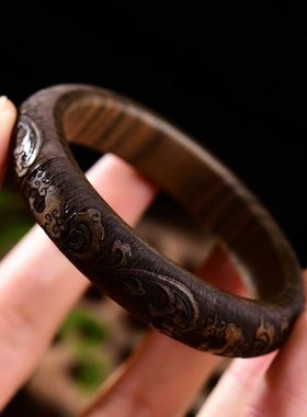 新款限量首发沉香雕刻贵妃手镯甜美中国风女孩子的最爱款式新颖