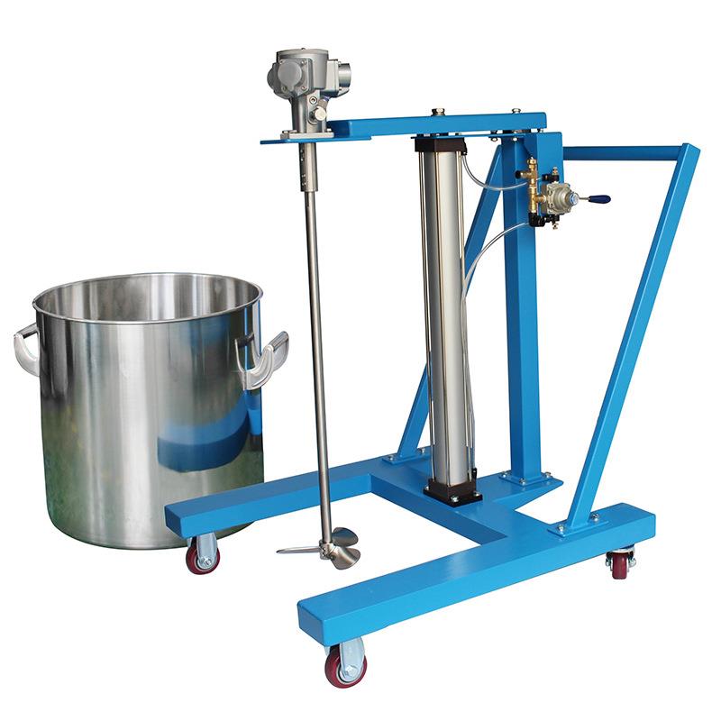 搅拌机型立式搅拌机油漆涂料化工吨桶空气搅拌器全自动 - 图0