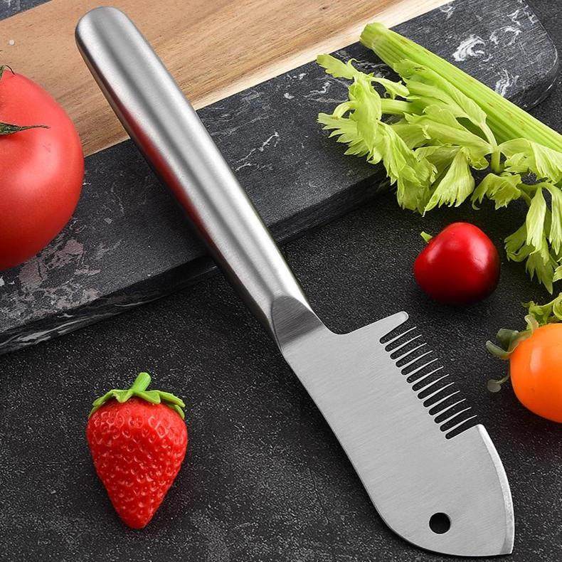 不锈钢二合一切葱器切葱丝神器家用多功能厨房蒜头切段器切菜丝刀,淘宝优惠券,粉丝福利购,淘宝优惠卷