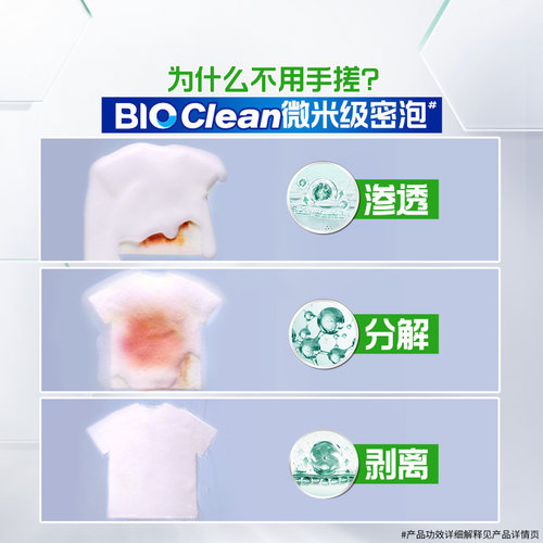 碧浪洗衣免搓粉校服净非爆炸盐官方旗舰店正品家用洗衣粉留香强力 - 图3