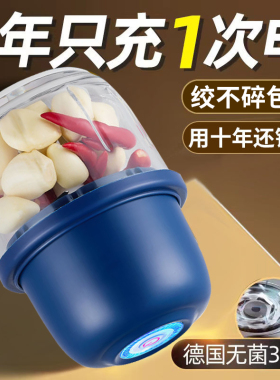 【100%正品】玻璃款电动打蒜器