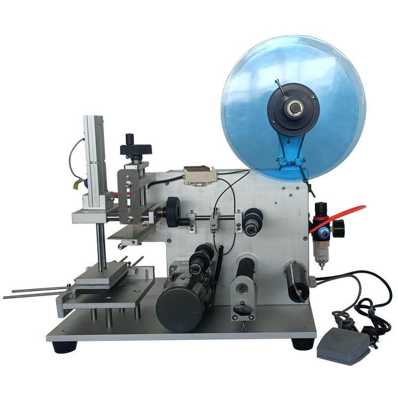 半自动高速平面贴标机说明书分页快递袋包装袋卡片纸盒平面标签机,淘宝优惠券,粉丝福利购,淘宝优惠卷