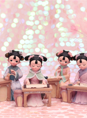 格格摆件北京文创纪念品故宫中国风特色小礼物伴手礼生日礼品女孩