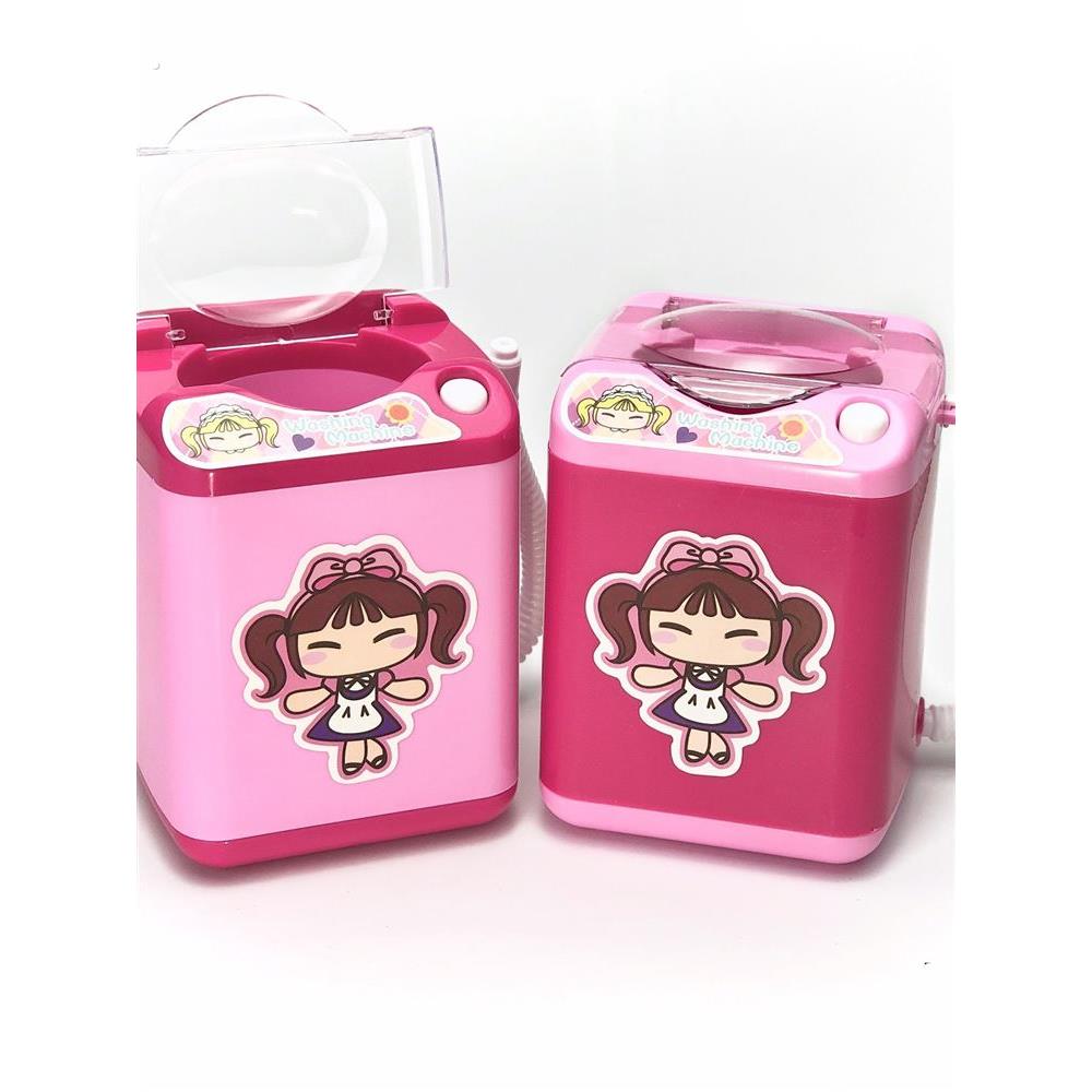 迷你洗衣机洗袜子的小神器儿童真小型全自动洗衣机过家家玩具 - 图2