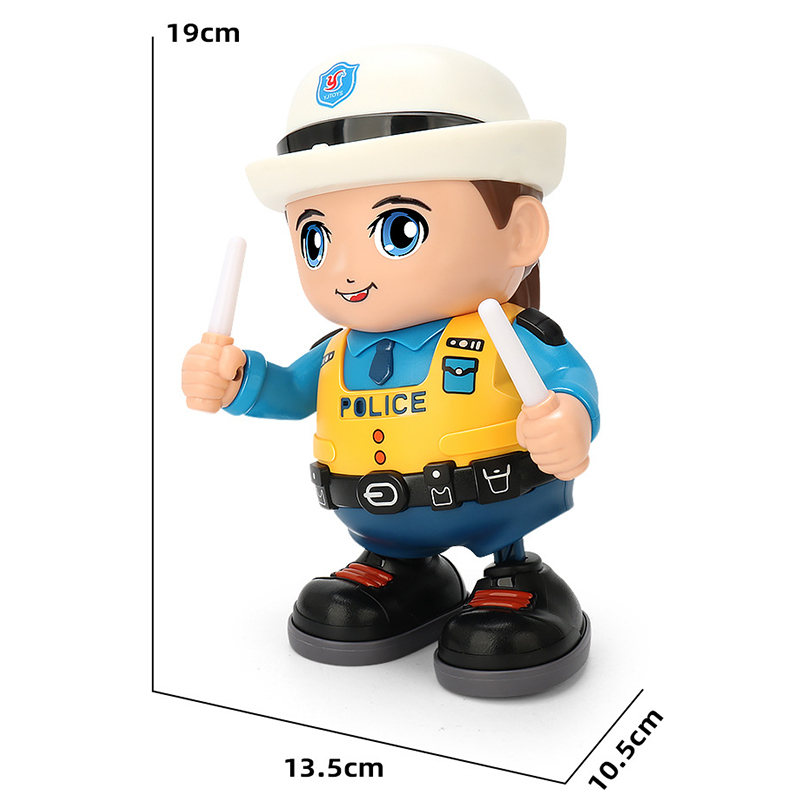 宝宝0-12个月益智5两岁儿童声光跳舞警察玩具3-4-6岁小男孩子礼物 - 图3