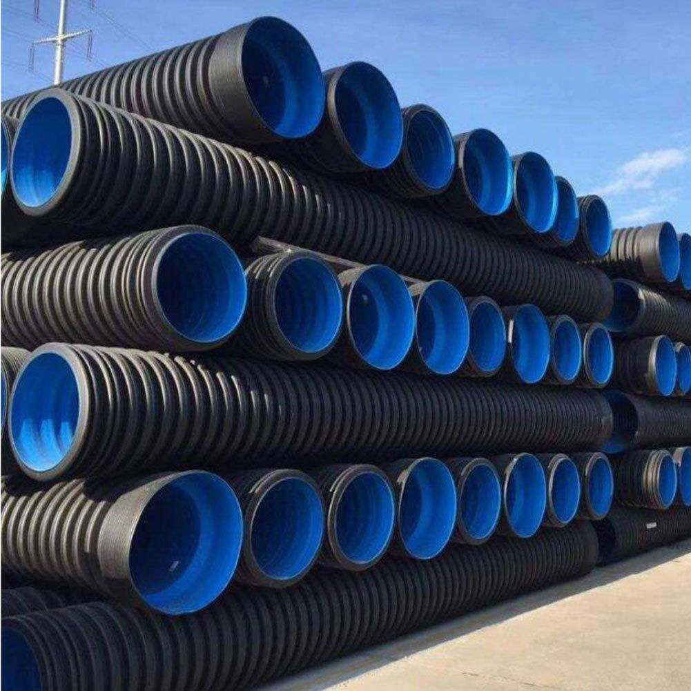 双壁波纹管排污管hdpe螺旋市政排污排水管pe水管厂家直销,淘宝优惠券,粉丝福利购,淘宝优惠卷