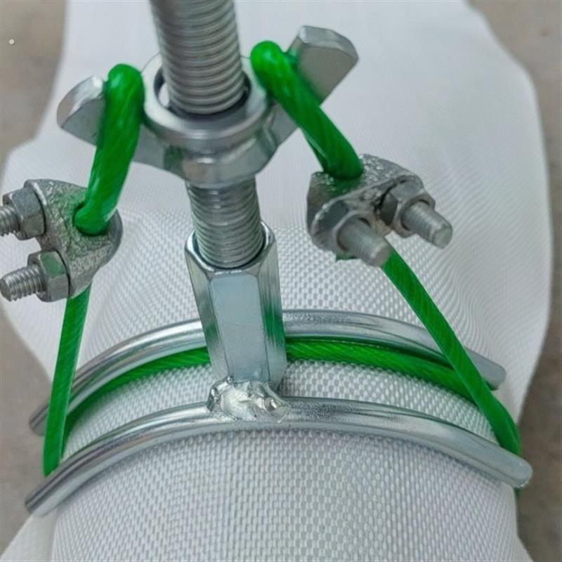 农用浇地水管卡扣滴灌带水泵水口钢丝卡子卡箍管夹抱箍配件接头绳 - 图3