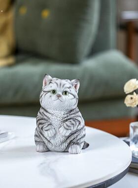 采购产品创意猫饰品，客厅，书房，桌面家具，办公室家居装饰，可