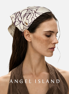 「Lino 莉诺」白昼花影系列 印花头巾发箍女 ANGEL ISLAND天使岛