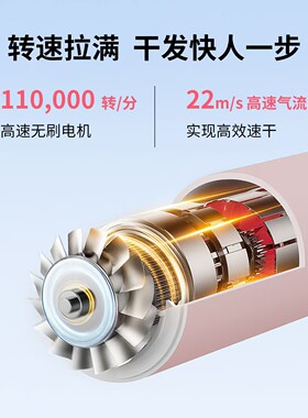 新款大学生专用双功率家用电吹风
