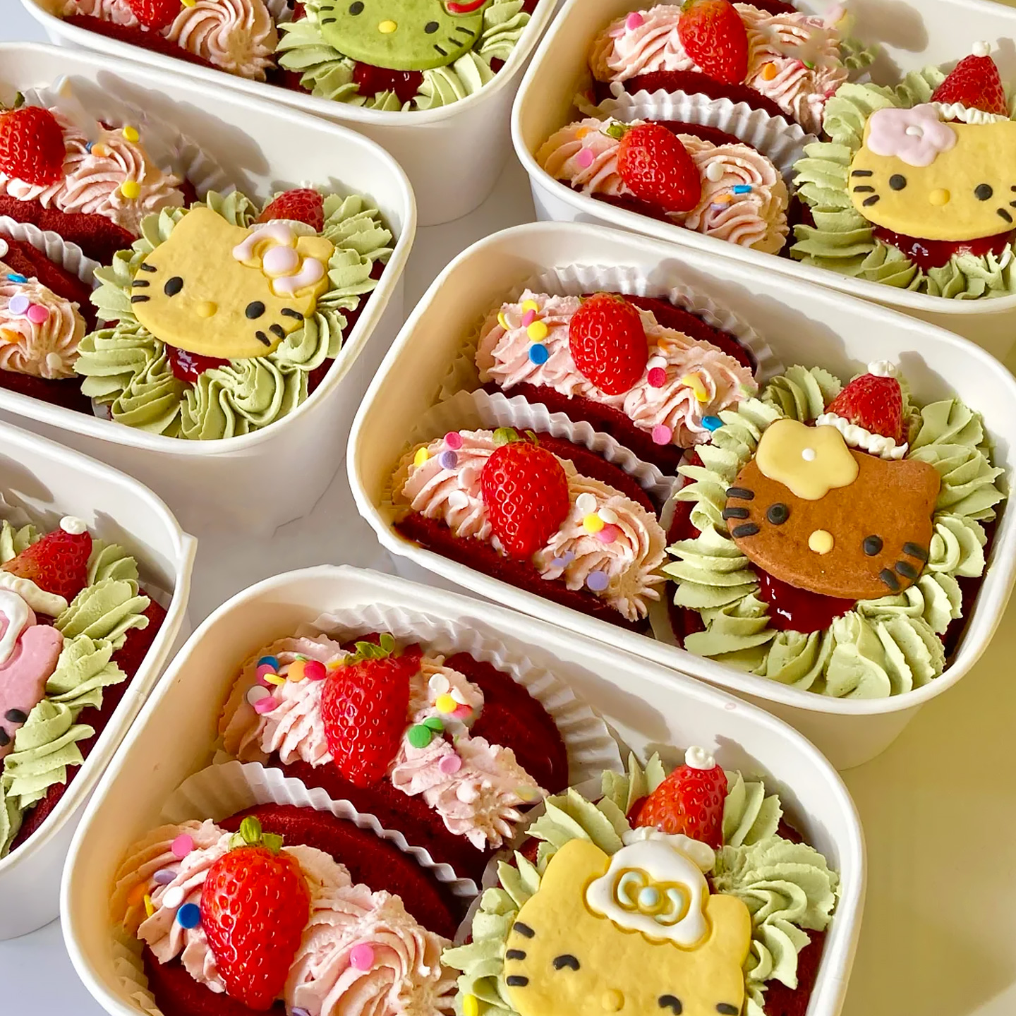 HelloKitty cookie cake decoration internet celebrity same style