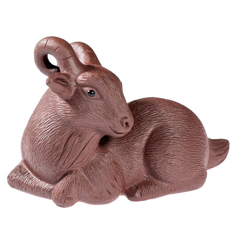 茶宠紫砂可养拉毛生肖羊摆件雕塑茶玩茶盘装饰小件精美茶礼品,淘宝优惠券,粉丝福利购,淘宝优惠卷