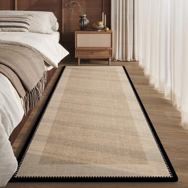 法式复古卧室床边毯中古风衣帽间高级地垫主卧床尾毯长条房间地毯,淘宝优惠券,粉丝福利购,淘宝优惠卷