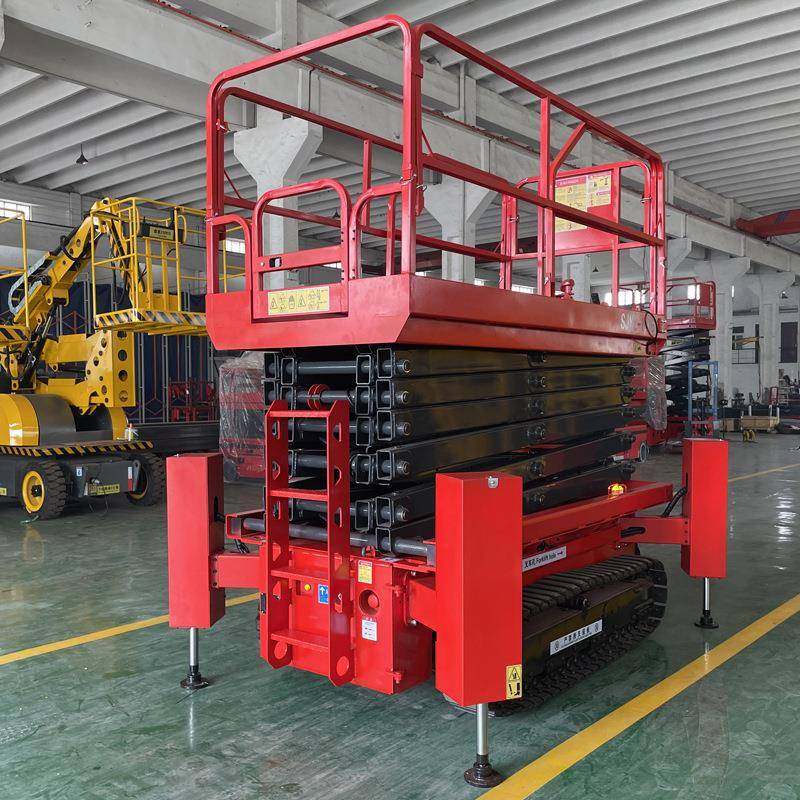 履带升降机高空作业车液压升降平台全自动行走履带剪叉式升降机,淘宝优惠券,粉丝福利购,淘宝优惠卷
