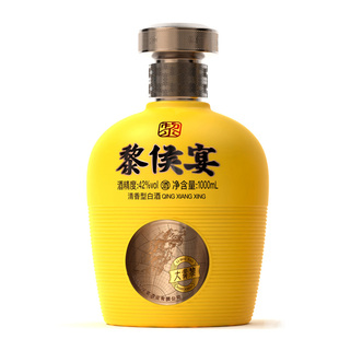 黎侯宴大黄黎1000ml坛装口粮酒清香型白酒