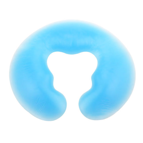 美容院硅胶趴枕美容脸垫无痕枕头美容床按摩床趴枕U形洞枕硅胶枕 - 图3