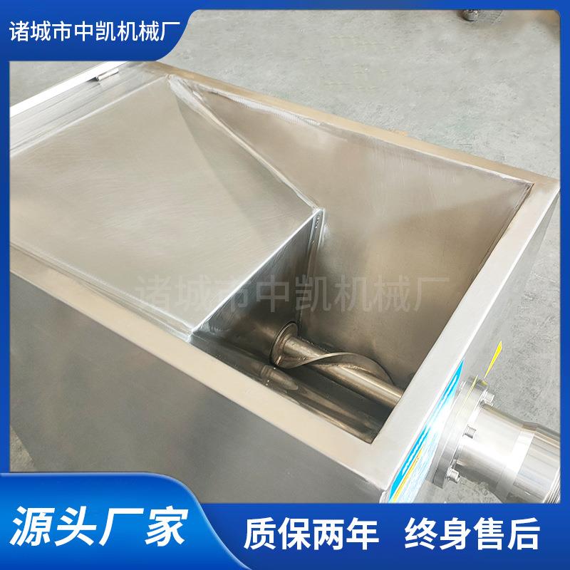 大型绞肉机宠物食品绞肉机立式不锈钢冷冻肉绞肉机生产厂家 - 图2