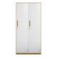 Steel narrow edge color locker iron employee storage cabinet with lock thickened brown gray storage cabinet multi-door cabinet