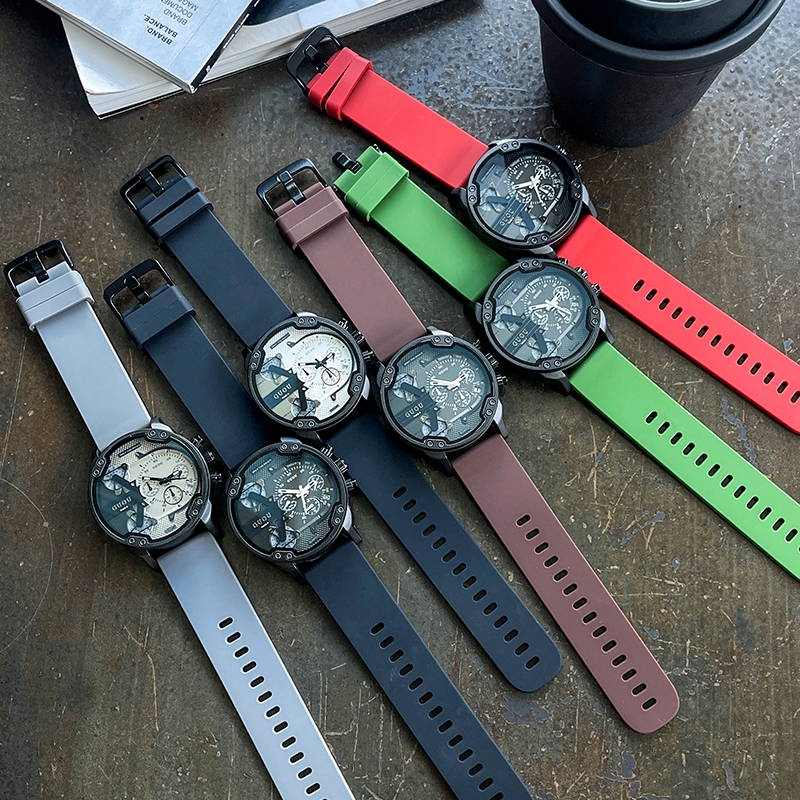 2025新款品牌手表时尚高颜值大表盘手表女款正品潮流防水情侣表 - 图2