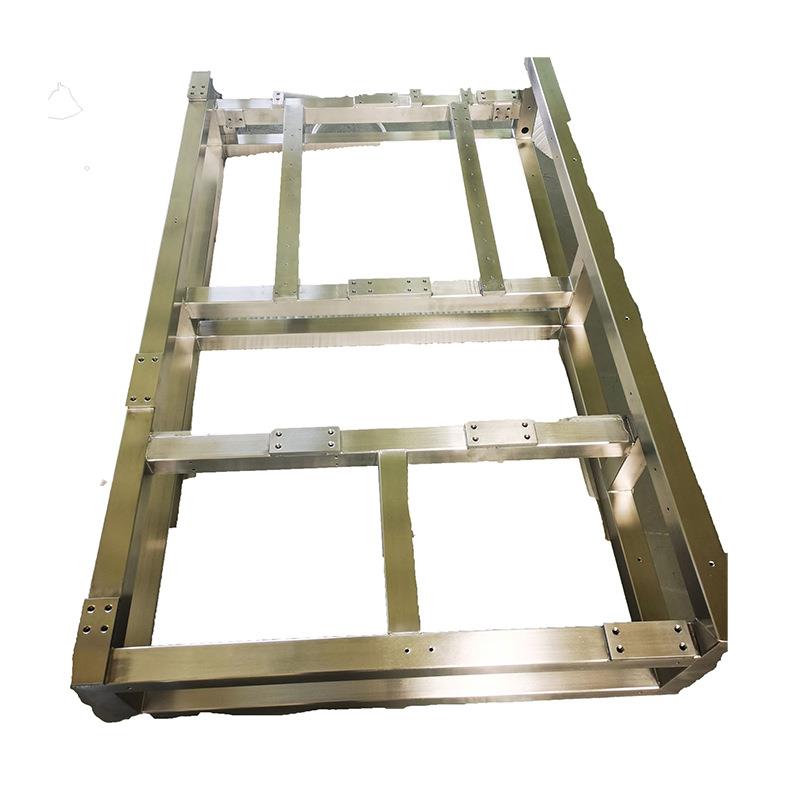 Manufacturer sheet metal processing large stainless steel square pipe equipment shell chassis cabinet laser cutting bending welding