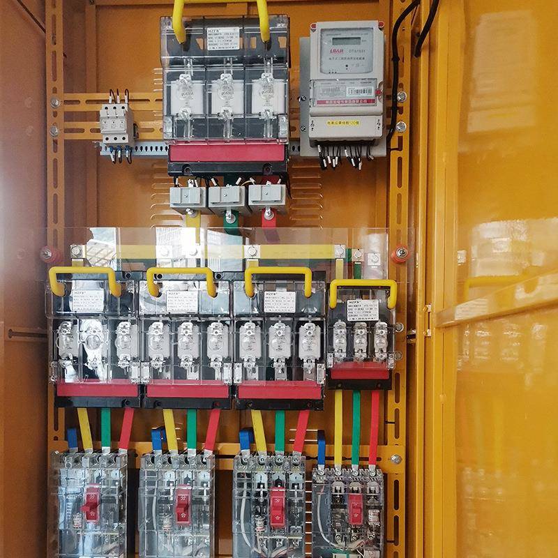 壁挂式配电柜建筑工地临时工程电源控制箱室外不锈钢单开配电箱 - 图2