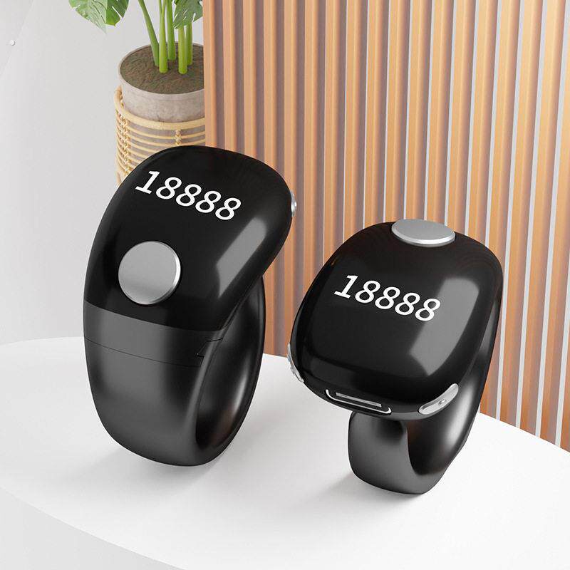 Counter manual new model luminous ring rechargeable smart counter electronic counter new model 2025