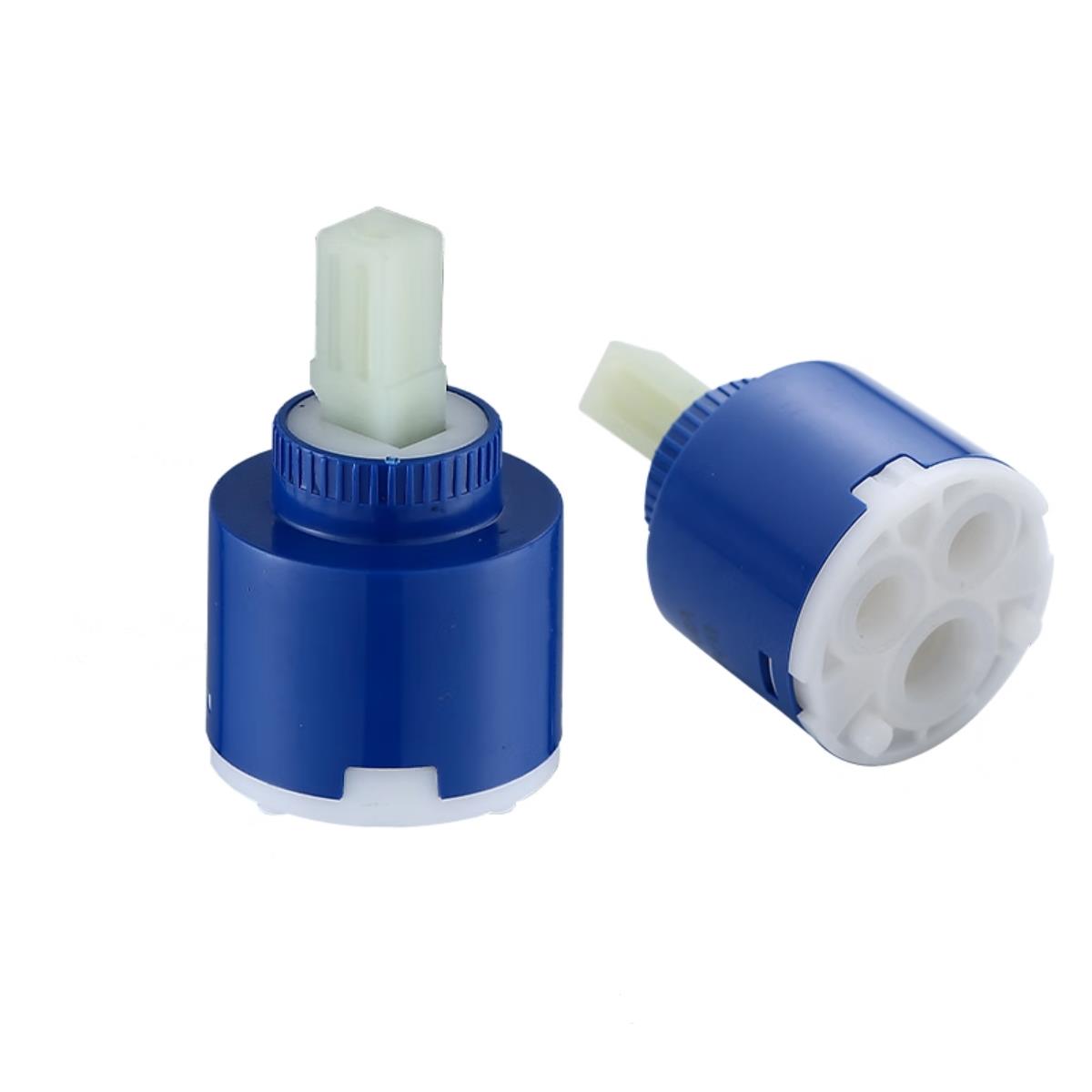 水龙头陶瓷阀芯冷热厨房面盆通用花洒混水阀开关配件35mm单冷阀芯 - 图3