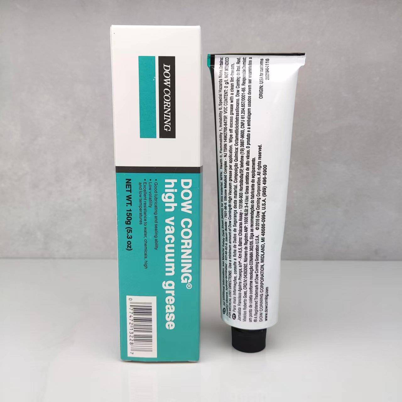 DOW CORNING美国道康宁HVG高真空润滑脂密封脂真空硅脂976V,150G - 图1