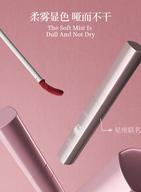 LEECN莉肯&同道大叔联名口红星垣诗章系列哑光保湿不拔干锁色唇釉