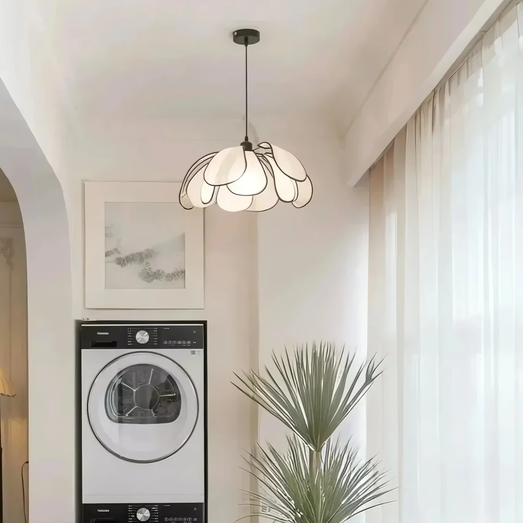 谷甸法式中古风餐厅吊灯ins风卧室书房客厅灯艺术高级感花朵吊灯,淘宝优惠券,粉丝福利购,淘宝优惠卷