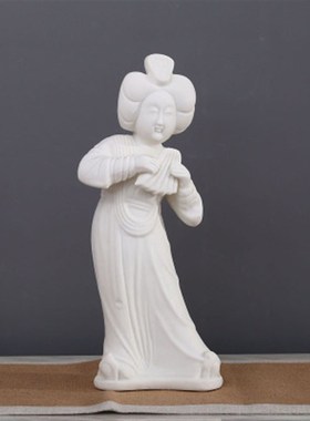 新中式风格 人物 家具饰品 仕女饰品摆设 博古架