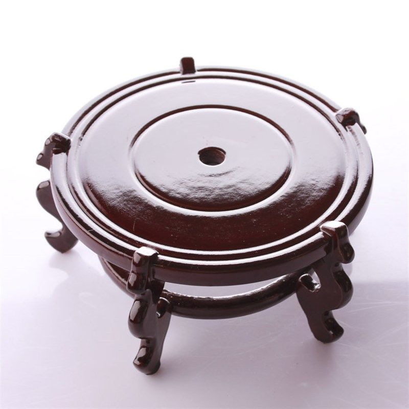 奇石底座花盆工艺品底座鱼缸花瓶底座架子酒坛架圆形塑料花架,淘宝优惠券,粉丝福利购,淘宝优惠卷