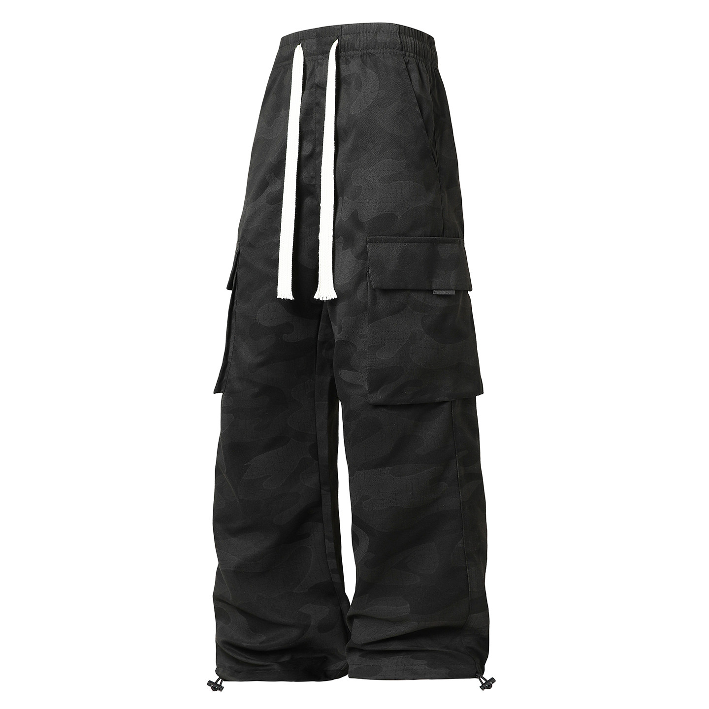 美式工装风迷彩裤男2026春夏季新款宽松直筒多口袋休闲长裤子束脚,淘宝优惠券,粉丝福利购,淘宝优惠卷