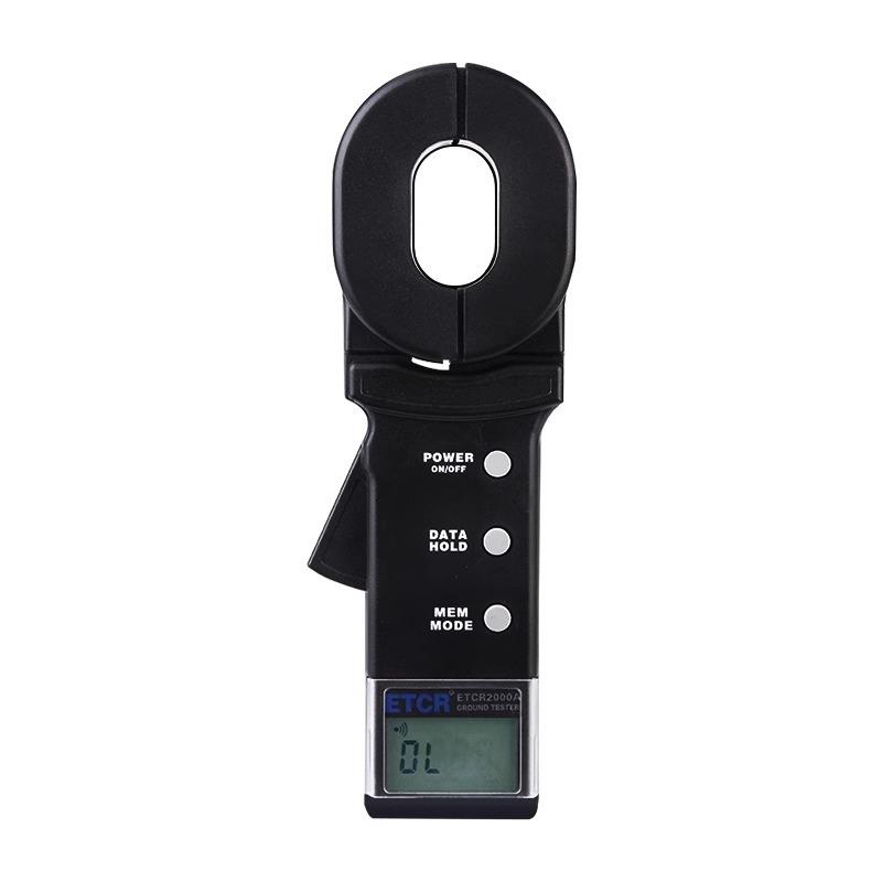 ETCR2000A+钳形接地电阻测试仪高精度防雷爆检测数字式电阻表 - 图3