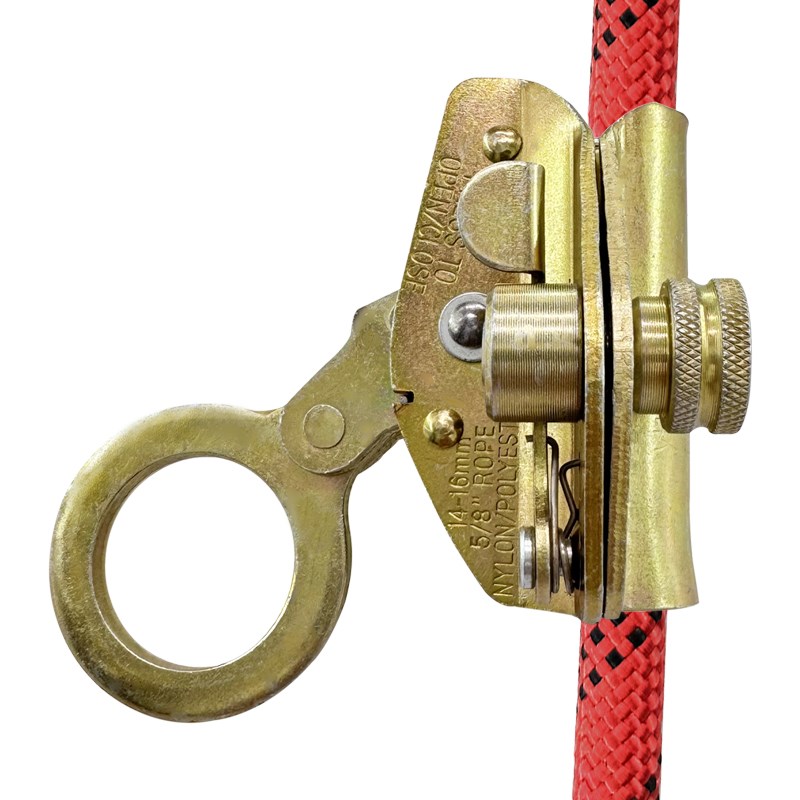 双保险高空保险防坠落安全锁自锁器自动自锁器安全绳抓绳器绳卡 - 图3