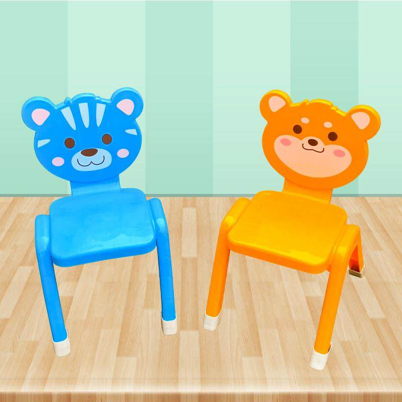 卡通动物加厚儿童椅子幼儿园靠背坐椅宝宝塑料椅家用防滑小凳子座,淘宝优惠券,粉丝福利购,淘宝优惠卷