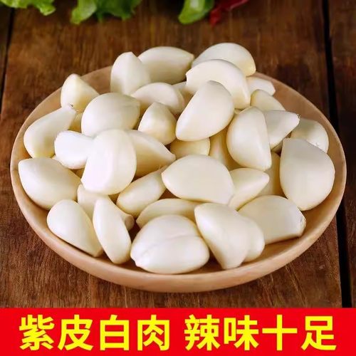 云南紫皮干大蒜瓣种子5斤红皮土蒜种籽种植蒜头专用农家可吃可种 - 图3