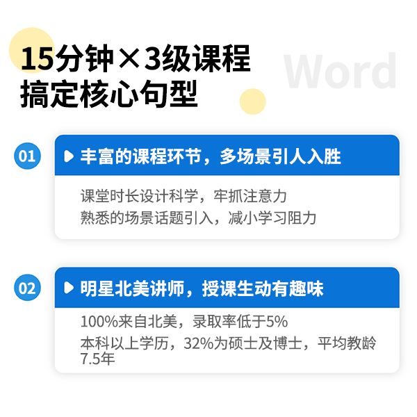 【渠道用户专享提分神器】北美外教小阶英语核心句型 3级科学学练 - 图1