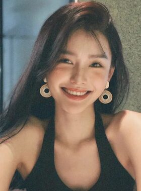 钟楚曦同款度假风编织圆圈耳环