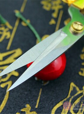 中国特色专业剪纸工具尖头剪刀艺人手工磨好尖锐锋利