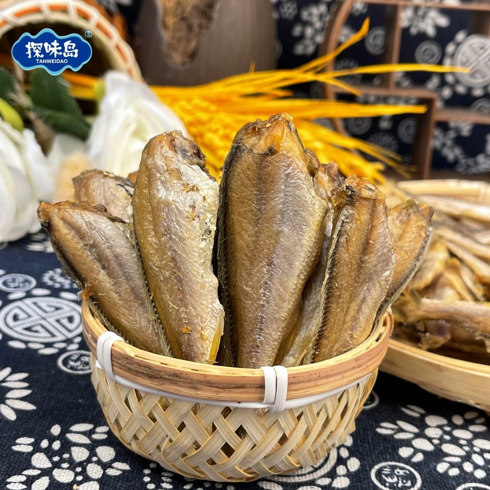 探味岛香酥小黄鱼干即食网红零食小吃东山岛酥脆黄鱼解馋海鲜干货,淘宝优惠券,粉丝福利购,淘宝优惠卷