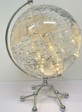 发光地球仪高现代室客厅电视柜书房家居装饰