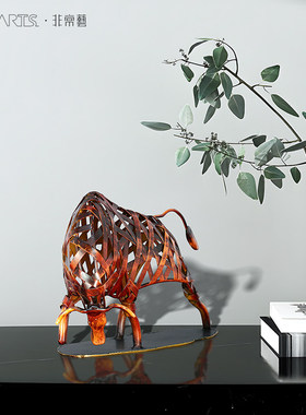 牛吉祥物摆件乔迁送礼