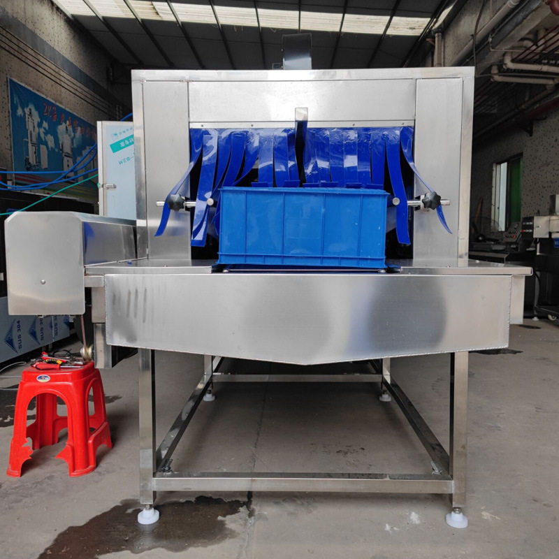 大型自动洗筐机商用塑料周转框清洗机 物流箱小篮子托盘设备旭众,淘宝优惠券,粉丝福利购,淘宝优惠卷