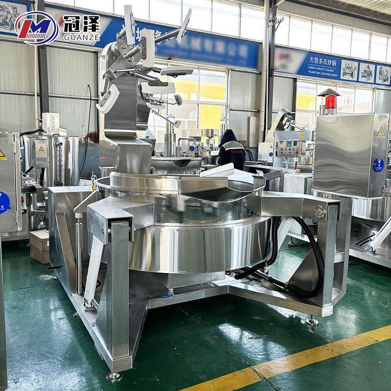 大型商用酸菜鱼底料机械设备干拌冒菜调料加热多爪炒料机,淘宝优惠券,粉丝福利购,淘宝优惠卷