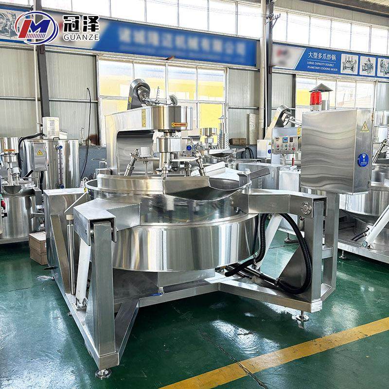 大型商用酸菜鱼底料机械设备干拌冒菜调料加热多爪炒料机,淘宝优惠券,粉丝福利购,淘宝优惠卷